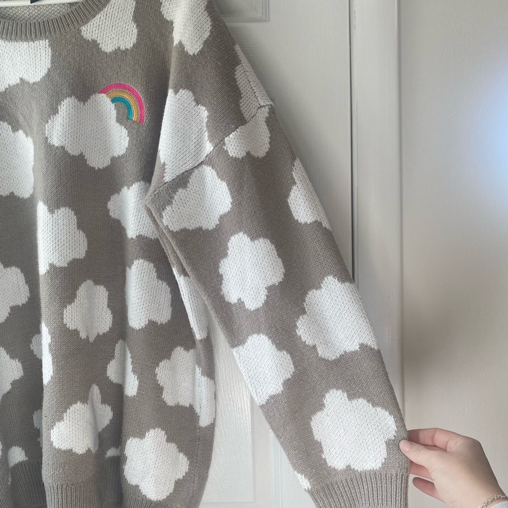 Torrid Pullover Drop Shoulder Cloud Tunic Sweater - image 4